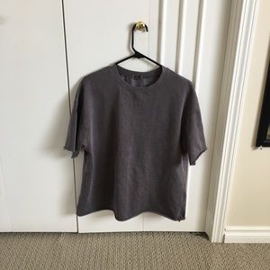 Oversized sweater tee